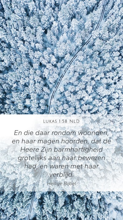 Lukas 1:58 NLD Bible Verse Image
