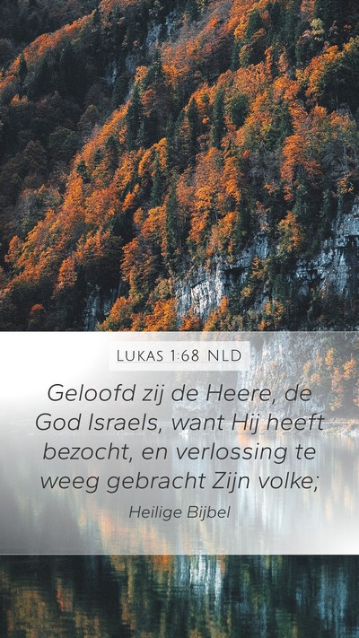 Lukas 1:68 NLD Bible Verse Image