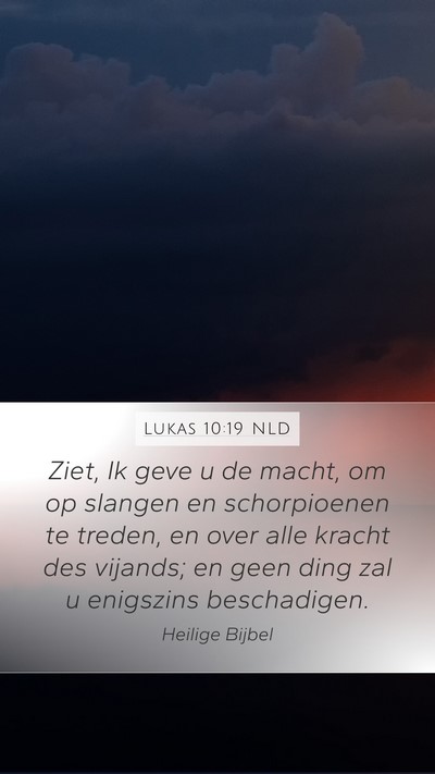 Lukas 10:19 NLD Bible Verse Image