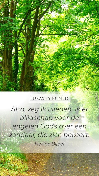 Lukas 15:10 NLD Bible Verse Image