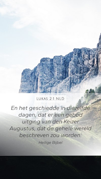 Lukas 2:1 NLD Bible Verse Image