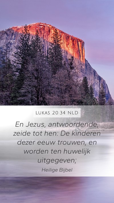 Lukas 20:34 NLD Bible Verse Image