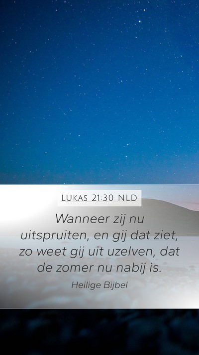 Lukas 21:30 NLD Bible Verse Image