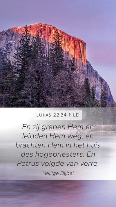 Lukas 22:54 NLD Bible Verse Image