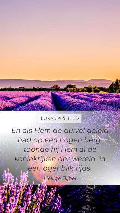 Lukas 4:5 NLD Bible Verse Image