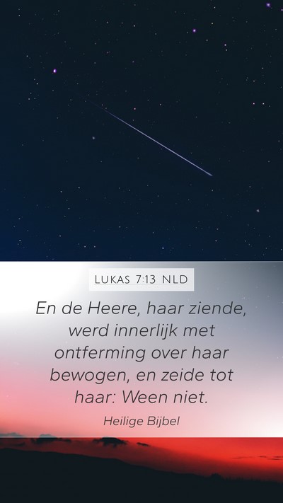 Lukas 7:13 NLD Bible Verse Image