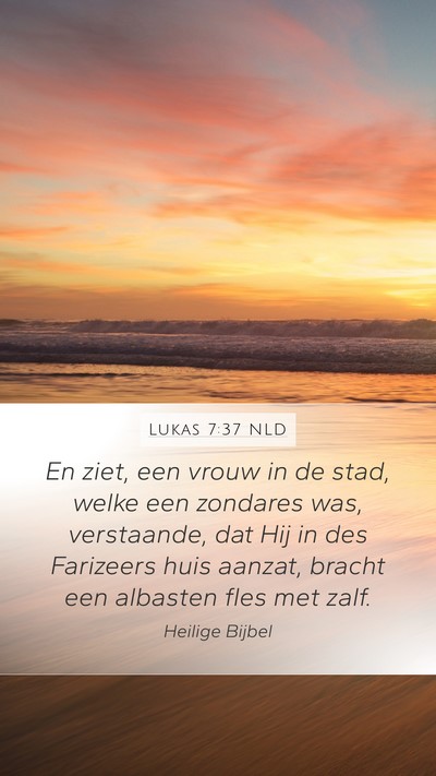 Lukas 7:37 NLD Bible Verse Image