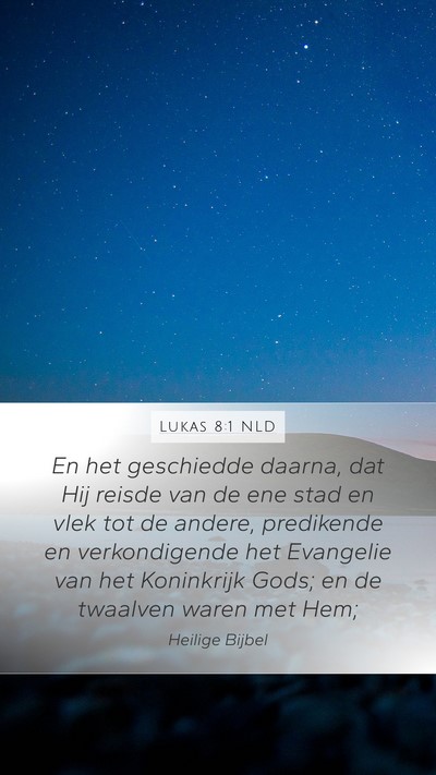 Lukas 8:1 NLD Bible Verse Image