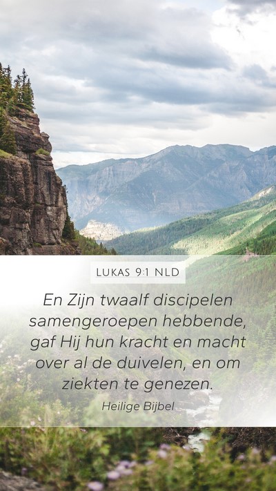 Lukas 9:1 NLD Bible Verse Image