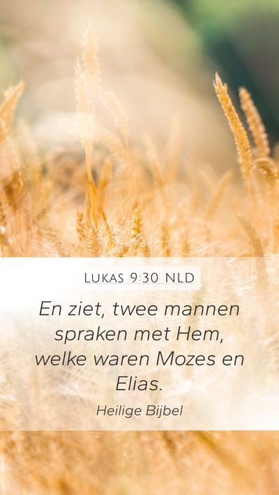 Lukas 9:30 NLD Bible Verse Image
