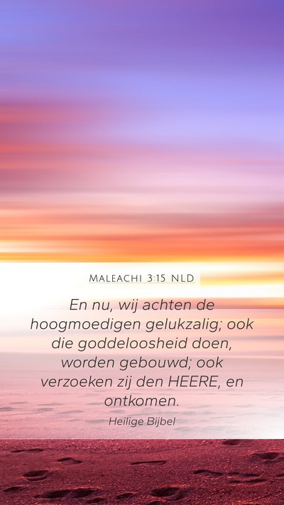 Maleachi 3:15 NLD Bible Verse Image