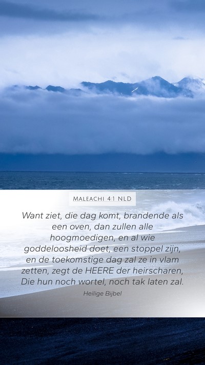 Maleachi 4:1 NLD Bible Verse Image