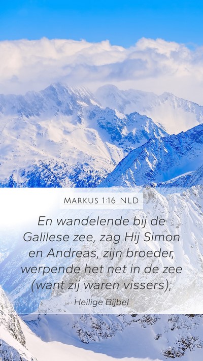 Markus 1:16 NLD Bible Verse Image