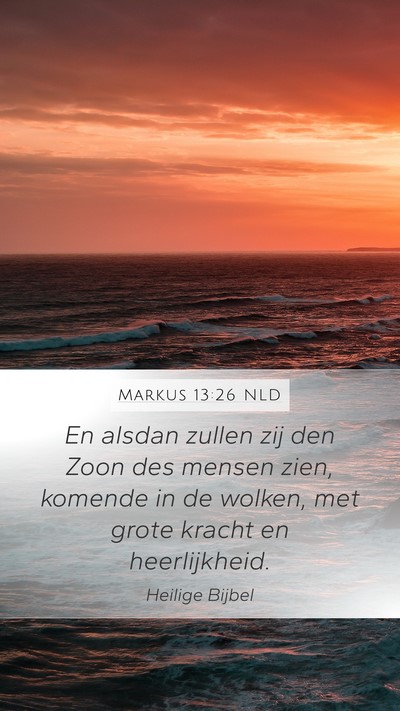 Markus 13:26 NLD Bible Verse Image