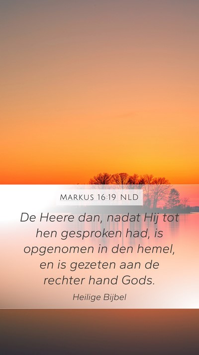 Markus 16:19 NLD Bible Verse Image