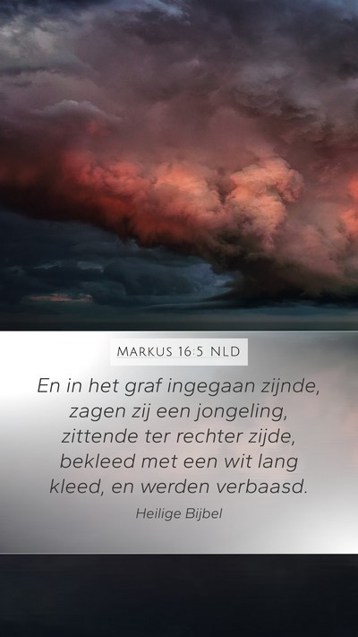 Markus 16:5 NLD Bible Verse Image