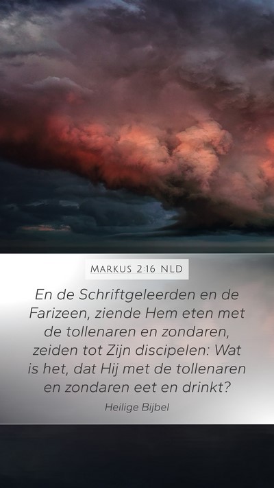 Markus 2:16 NLD Bible Verse Image