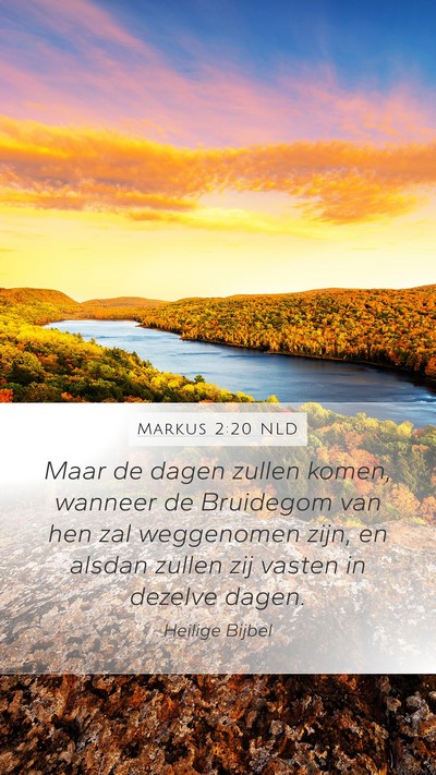 Markus 2:20 NLD Bible Verse Image