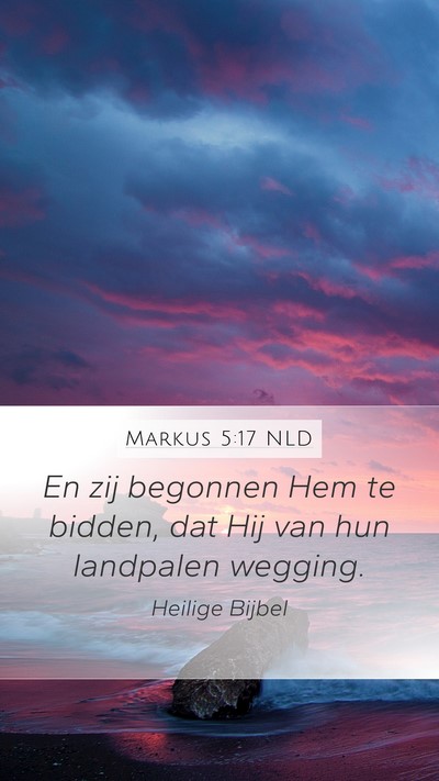 Markus 5:17 NLD Bible Verse Image