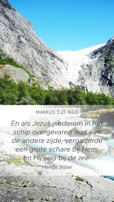 Markus 5:21 NLD Bible Verse Image
