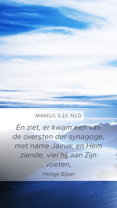 Markus 5:22 NLD Bible Verse Image