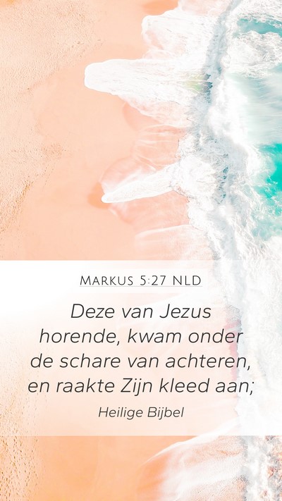 Markus 5:27 NLD Bible Verse Image