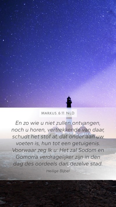 Markus 6:11 NLD Bible Verse Image