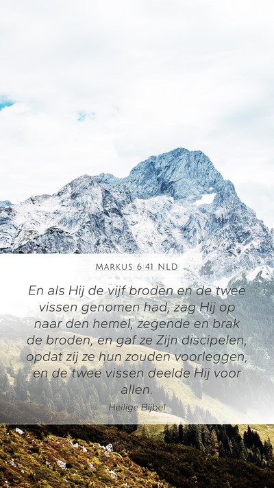 Markus 6:41 NLD Bible Verse Image