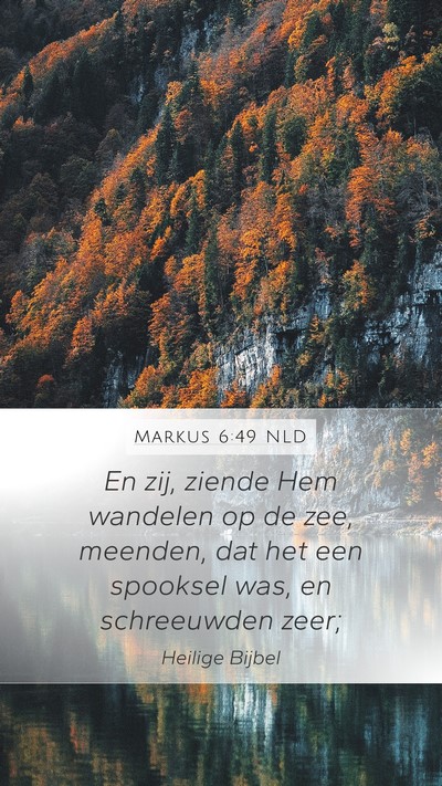 Markus 6:49 NLD Bible Verse Image
