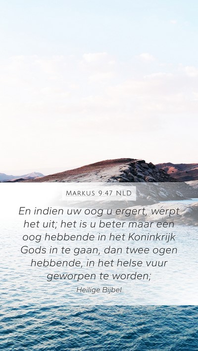 Markus 9:47 NLD Bible Verse Image