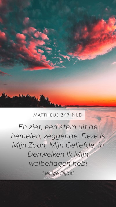 Mattheüs 3:17 NLD Bible Verse Image