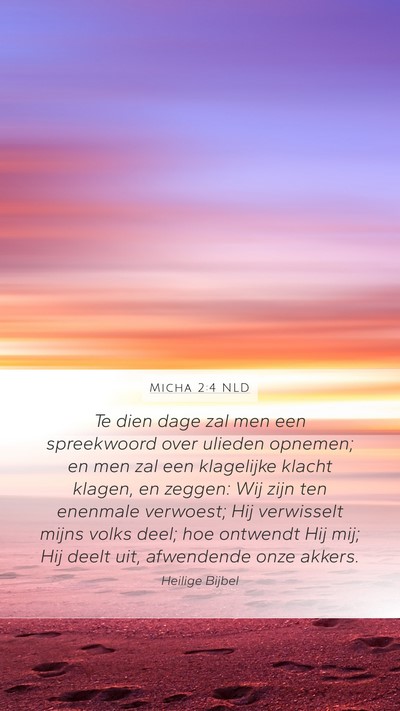 Micha 2:4 NLD Bible Verse Image