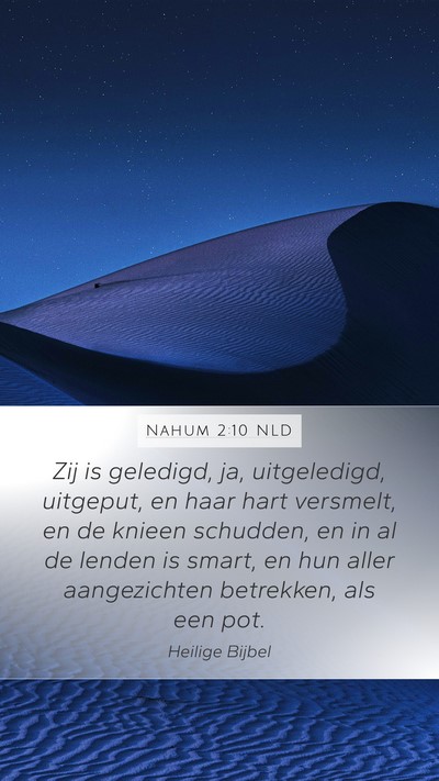 Nahum 2:10 NLD Bible Verse Image