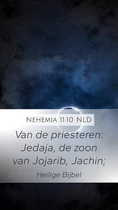 Nehemia 11:10 NLD Bible Verse Image