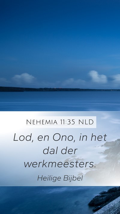 Nehemia 11:35 NLD Bible Verse Image
