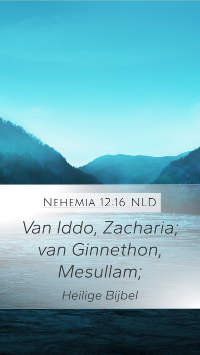 Nehemia 12:16 NLD Bible Verse Image