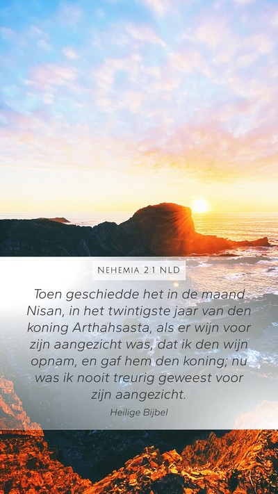 Nehemia 2:1 NLD Bible Verse Image