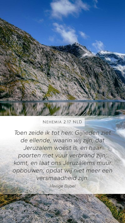 Nehemia 2:17 NLD Bible Verse Image