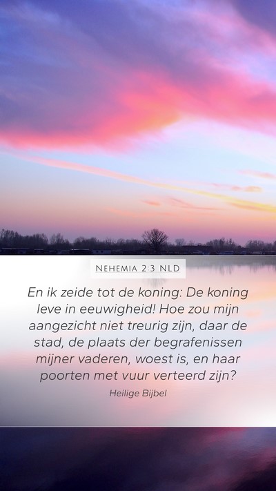 Nehemia 2:3 NLD Bible Verse Image