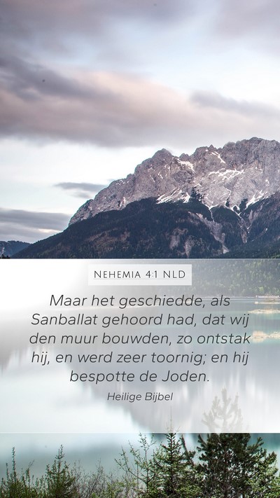 Nehemia 4:1 NLD Bible Verse Image