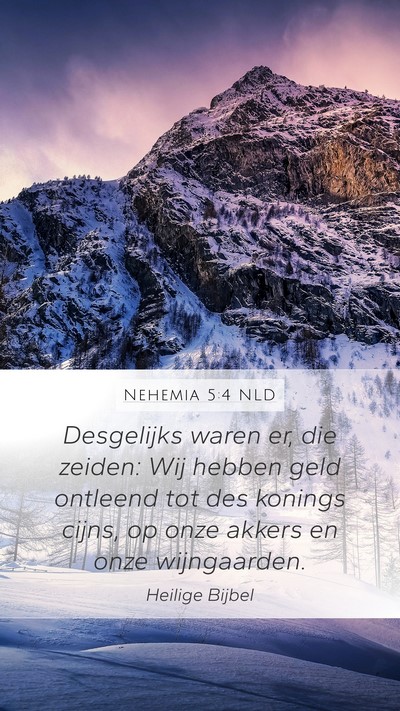 Nehemia 5:4 NLD Bible Verse Image