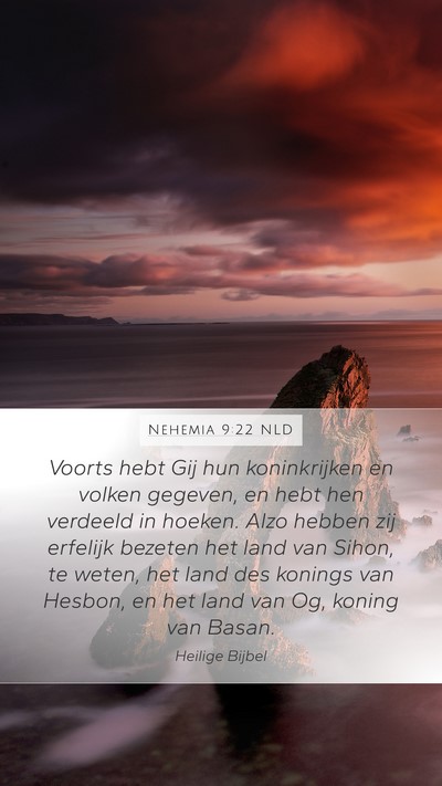 Nehemia 9:22 NLD Bible Verse Image
