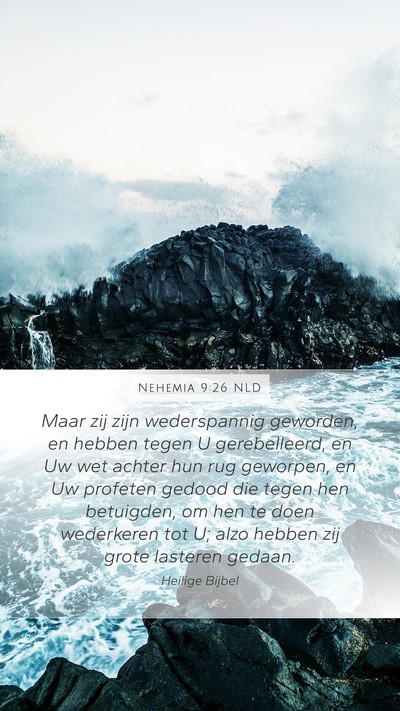 Nehemia 9:26 NLD Bible Verse Image
