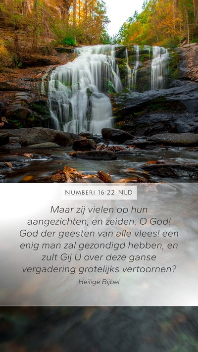 Numberi 16:22 NLD Bible Verse Image
