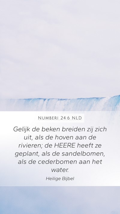 Numberi 24:6 NLD Bible Verse Image