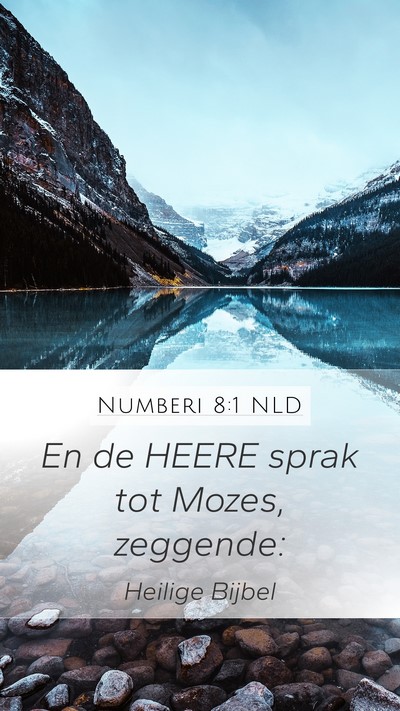 Numberi 8:1 NLD Bible Verse Image