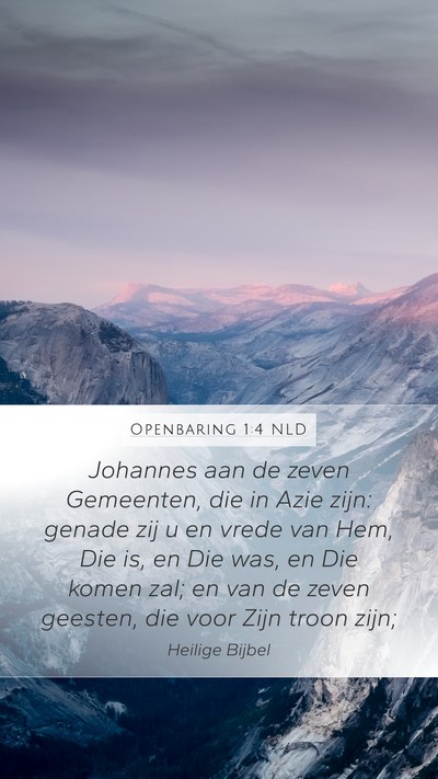 Openbaring 1:4 NLD Bible Verse Image