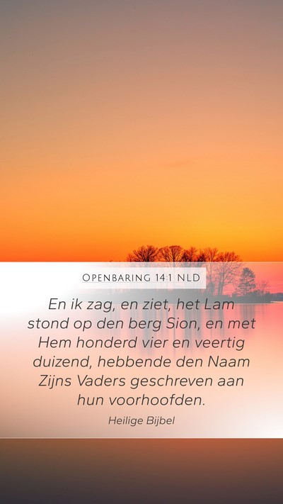 Openbaring 14:1 NLD Bible Verse Image