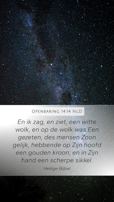 Openbaring 14:14 NLD Bible Verse Image