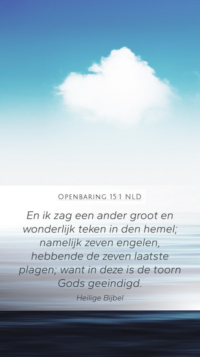 Openbaring 15:1 NLD Bible Verse Image